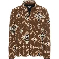 Camel active Fleecetakki beige / ruskea / vaaleanruskea