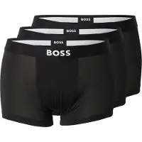 BOSS 3-Pack Microfibre Trunks - Mens, musta
