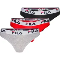 FILA Stringit meleerattu harmaa / punainen / musta / offwhite