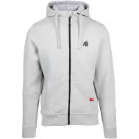 Gorilla wear Leon Vetoketjullinen Huppari Harmaa