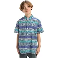 Quiksilver Global Heat Ss Youth - Blue - 176