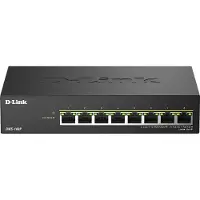 D-Link – 8 ports 2.5G/MultiGig PoE Unmanaged Switch, Metal (DMS-108P/E)
