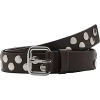 Mango Studded Belt - Brown - S