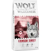 Wolf of Wilderness 12kg Crimson Sunset karitsa & vuohi koiranruoka