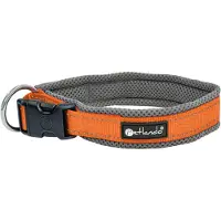 Petlando Outdoor -kaulapanta, oranssi koko L 50-55cm kaulan ympärysmitta, 40mm leveä koirille