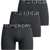 Superdry for man. M3110452C Pack of 3 Boxers Grey design (XL), Homewear, Cotton