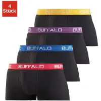 Buffalo Bokserishortsit keltainen / lila / punainen / musta