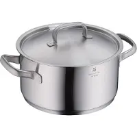 WMF Gourmet Plus 0724246030 high cooking pot 24 cm with lid
