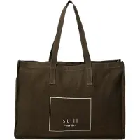 Still Nordic Ostoskassi khaki / valkoinen