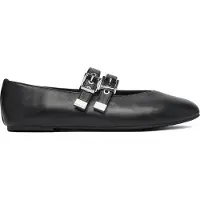 Michael Kors Nauhaballerina 'ROWEN' musta