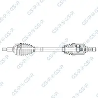GSP Vetoakseli 250498OL