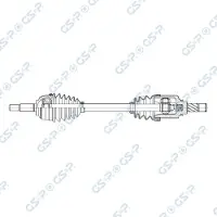 GSP Vetoakseli 203931OL