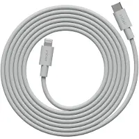 Avolt - Cable 1 USB-C - Lightning Kaapeli 2 m Gotland Grey