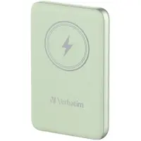 Verbatim Charge 'n' Go Magnetic 10000mAh, 20W -varavirtalähde, Vihreä