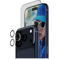 PanzerGlass iPhone 17 Pro 2-in-1 Essentials bundle, kirkas