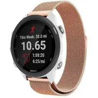 CaseOnline Milanese Rannekoru GARMIN Forerunner 245/245 Music - Rosè