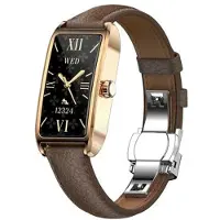 Mtp Products Dora T Elegantti älykello naisille tanskan kielellä - Tummanruskea / ruusukultainen