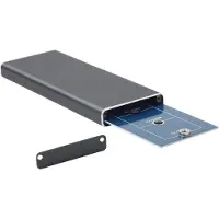 Gembird EE2280-U3C-01 storage drive enclosure SSD enclosure Black M.2