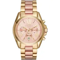Michael Kors Kello - - MK6359 - Kaksisävyinen teräs - Vaaleanpunainen kellotaulu - Analoginen kvartsi
