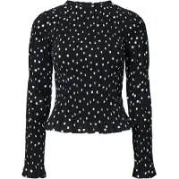 Y.A.S Yaschemma Ls Smock Top Noos - Black - XS