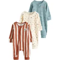 Next Yöpuku 'Woodland' kerma / konjakki / minttu