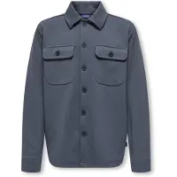 Only & Sons Osjnew Kodyl Overshirt Sweat Swt Noos - Blue - 134-140