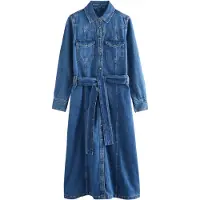 Next Puseromekko sininen denim