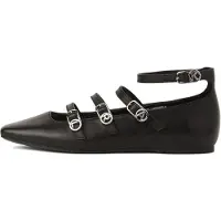 Karl Lagerfeld Nauhaballerina musta