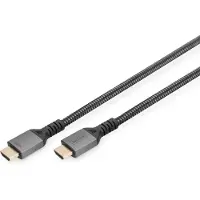 Digitus HDMI ULTRA PREMIUM HIGH SPEED CONNECTION CABLE, A (DB-330200-020-S)
