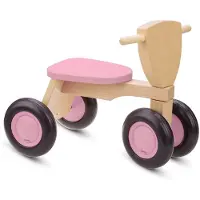 New Classic Toys Draisienne Road Star 4 pyörää 50 cm puu vaaleanpunainen - UUSI KLASIKKO LELUT - Sekä tytöille että pojille - Vanhempien läsnäolo: Ei