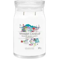 Yankee candle Magical Bright Lights tuoksukynttilä Signature 567 g