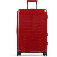 Porsche Design Roadster 4-pyöräinen vetolaukku M 69 cm Laajennettava Punainen