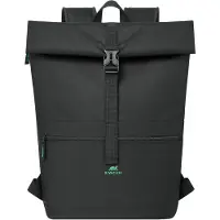 Riva Case Gremio, Urban, Unisex, 39,6 cm (15.6"), Notebook-lokero, Vedenpitävä, Polyesteri, Kierrätetty polyeteenitereftalaatti (rPET) (5567 BLACK)