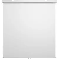 Multibrackets M Manual Self-lock Projection Screen Deluxe - Heijastusnäyttö - kattoon asennettava - 112 tuuma (284 cm) - 1:1 - Matte White - valkoinen