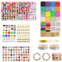 Pro Fimo-korusetti - Heishi- ja riipushelmet - 4500 kpl