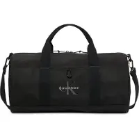 Calvin Klein Matkakassi 'Monologo Embroidery Duffel' tummanharmaa / musta