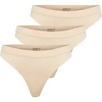 ONLY Onlvicky naisten alushousut 3pack