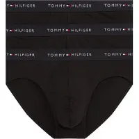 Tommy Hilfiger 3P Brief Wb - Black - L