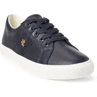 Ralph Lauren Janson Ii Nappa Leather Sneaker - Blue - 42