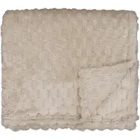 Noble House Blanket Lukas - Cream - 125X150CM