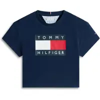 Tommy Hilfiger Paita 'HERITAGE' laivastonsininen / punainen / musta / valkoinen