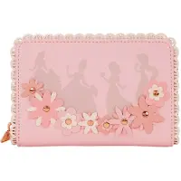 Loungefly Disney: Princess Stained Glass Zip Around Wallet (WDWA3459)