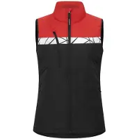 Projob 7701 Vest Women Black/Red XS