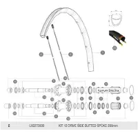 Mavic Ksyrium Elite Disc/disc Ust 2017 Pinnat 12 Yksiköt