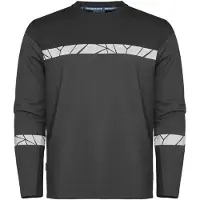 Projob 7002 Long Sleeve T-Shirt 7002 Long Sleeve T-Shirt 9910-Viz Grey/Black XXL