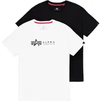 Alpha industries Alpha Label Lyhythihainen T-paita 2 Yksiköt