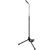 Sennheiser MICROPHONE STAND, TRIPOD, 80 CM HIGH, UPPER 3-PIN XLR-F (SCREW-ON), LOWER 3 PIN XLR-M, BLACK (500651)