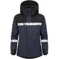 Projob 7420 Functional Jacket Lined Women 7420 Functional Jacket Lined Women 9910-Viz Navy/Black XS