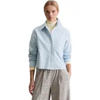 Marc O'Polo Woven Blouses Longsleeve - Blue - L