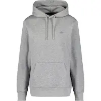 Gant for man. 2007058 Hooded sweatshirt with grey shield (XL), Casual, Cotton, Long sleeve